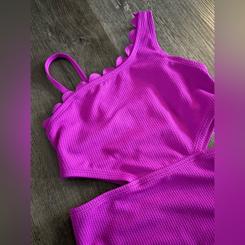 Swimsuit Girls Sz 8 Target Art Class Magenta Kids One Piece Purpleish - Picture 2 of 7